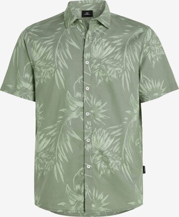 Regular fit Camicia 'Mix & Match Floral' di O'NEILL in verde: frontale