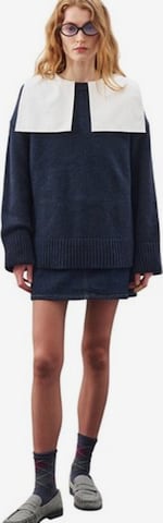 MANUKA Fleecejacke in Blau: Vorderseite