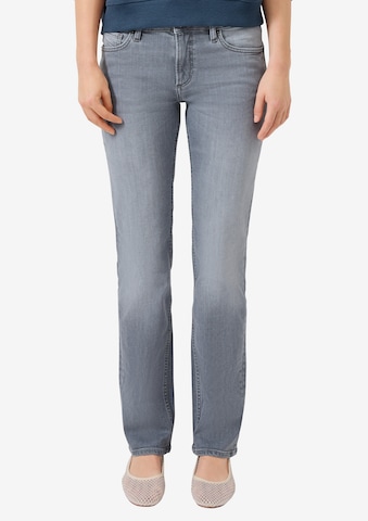 QS Regular Farkut 'Catie' värissä harmaa: etupuoli