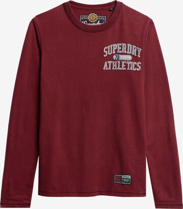 Superdry Shirt in Rood: voorkant