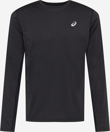 ASICS - Camiseta funcional en negro: frente