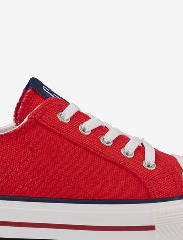 GAP Sneakers 'Houston' in Red