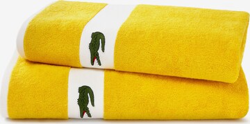 LACOSTE Towel 'L CASUAL' in Yellow