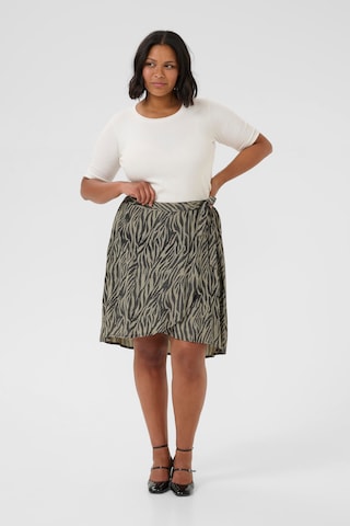 KAFFE CURVE Skirt 'Maren' in Beige