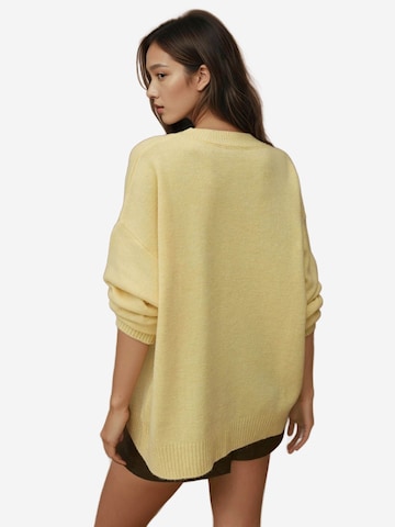 Pull-over Hiccup en jaune