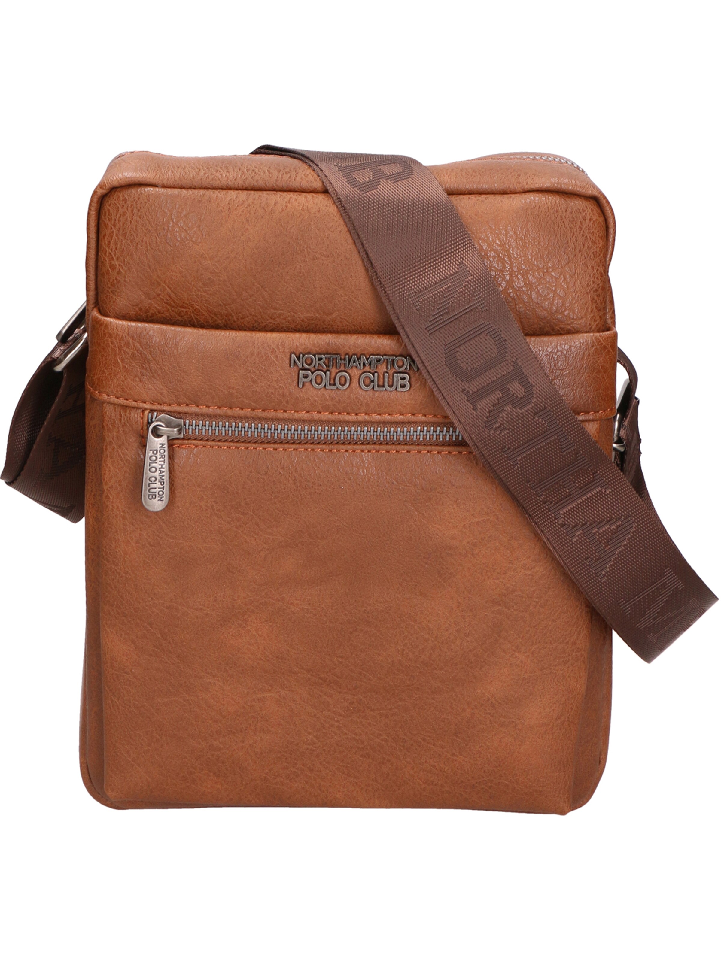 Northampton Polo Club Umhängetasche in Braun: Vorderseite
