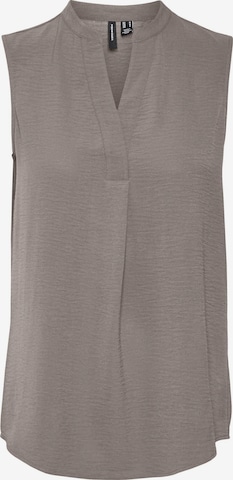 VERO MODA Bluse 'VMElva' in Grau: Vorderseite