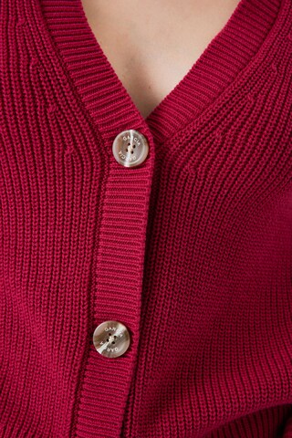 GARCIA Knit Cardigan in Red