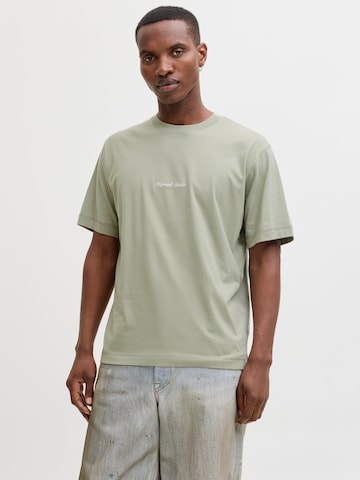 JACK & JONES Shirt 'JORNorrebro' in Groen: voorkant
