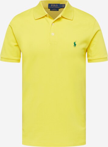 T-Shirt Polo Ralph Lauren en jaune : devant