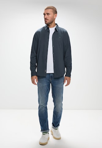 Street One MEN Regular Fit Hemd in Blau