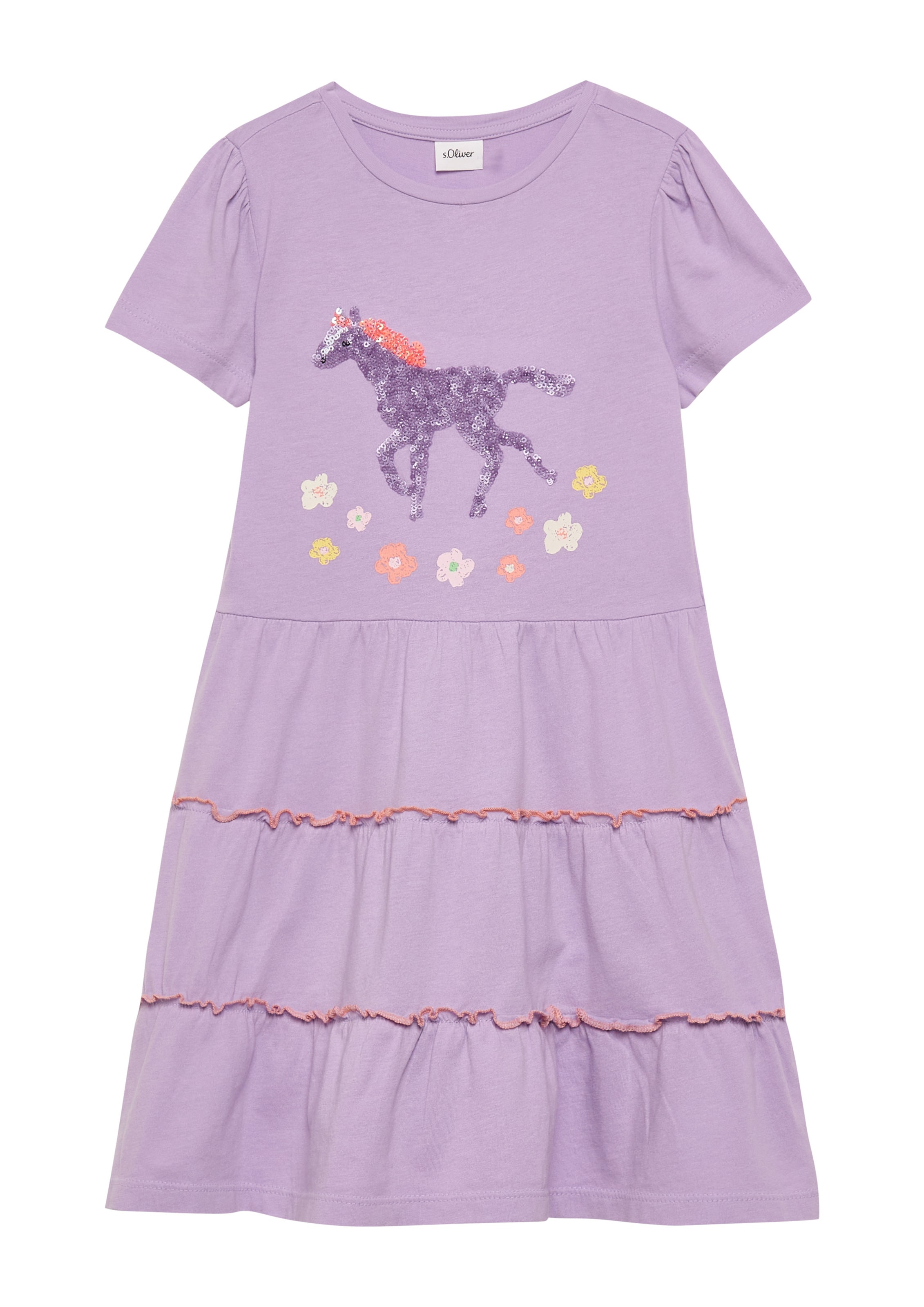 s.Oliver Dress in Purple: front