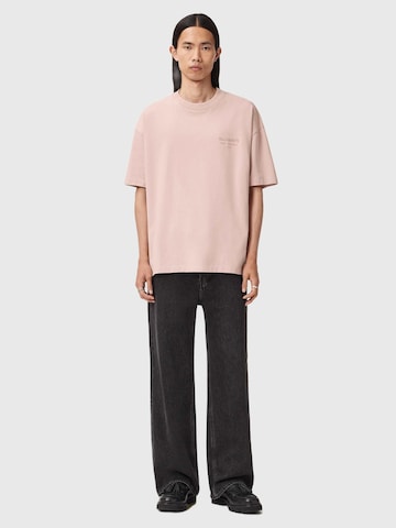 AllSaints Koszulka 'Underground' w kolorze różowy