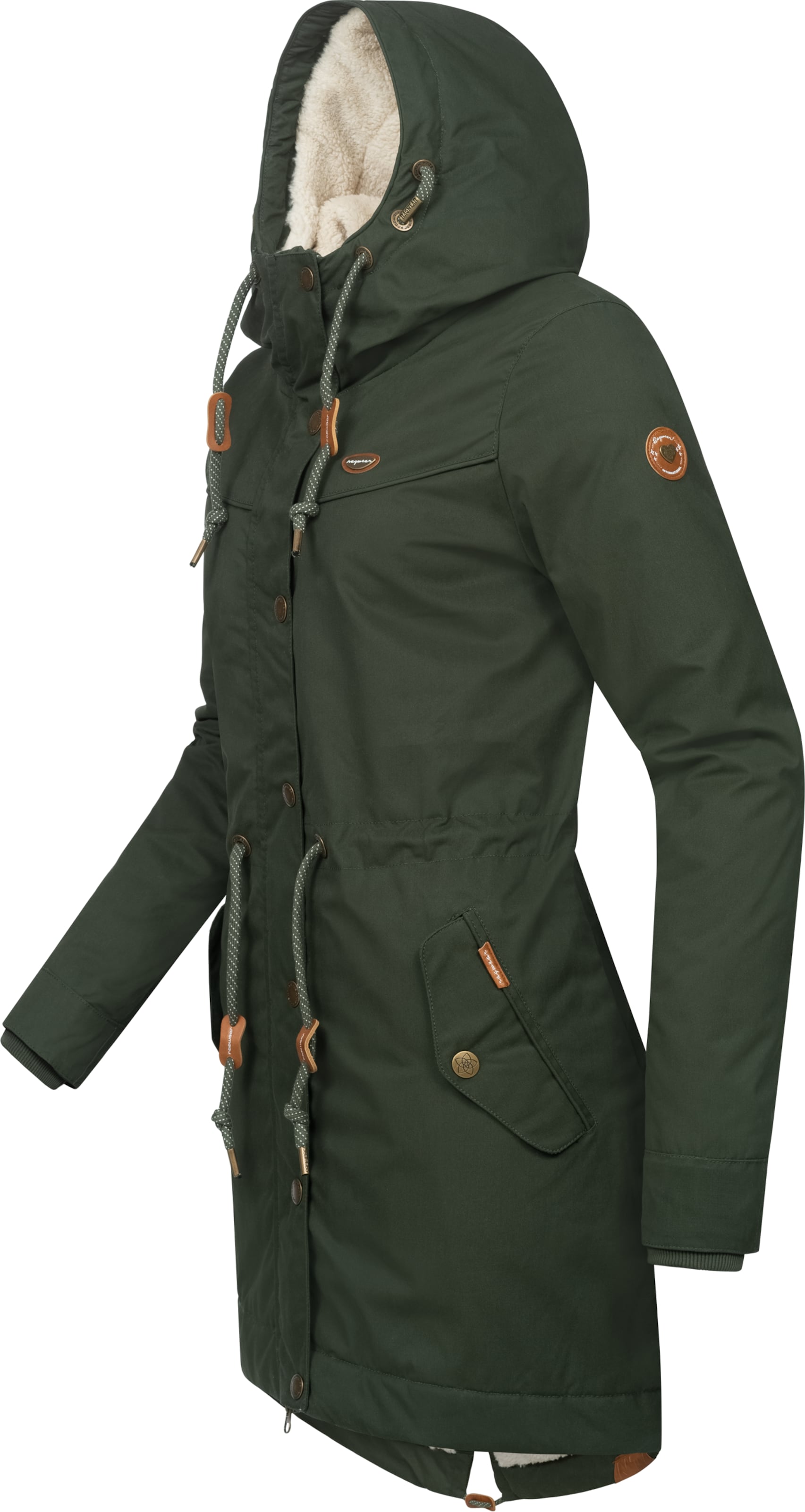 Ragwear Zimska jakna 'Canny' | zelena barva