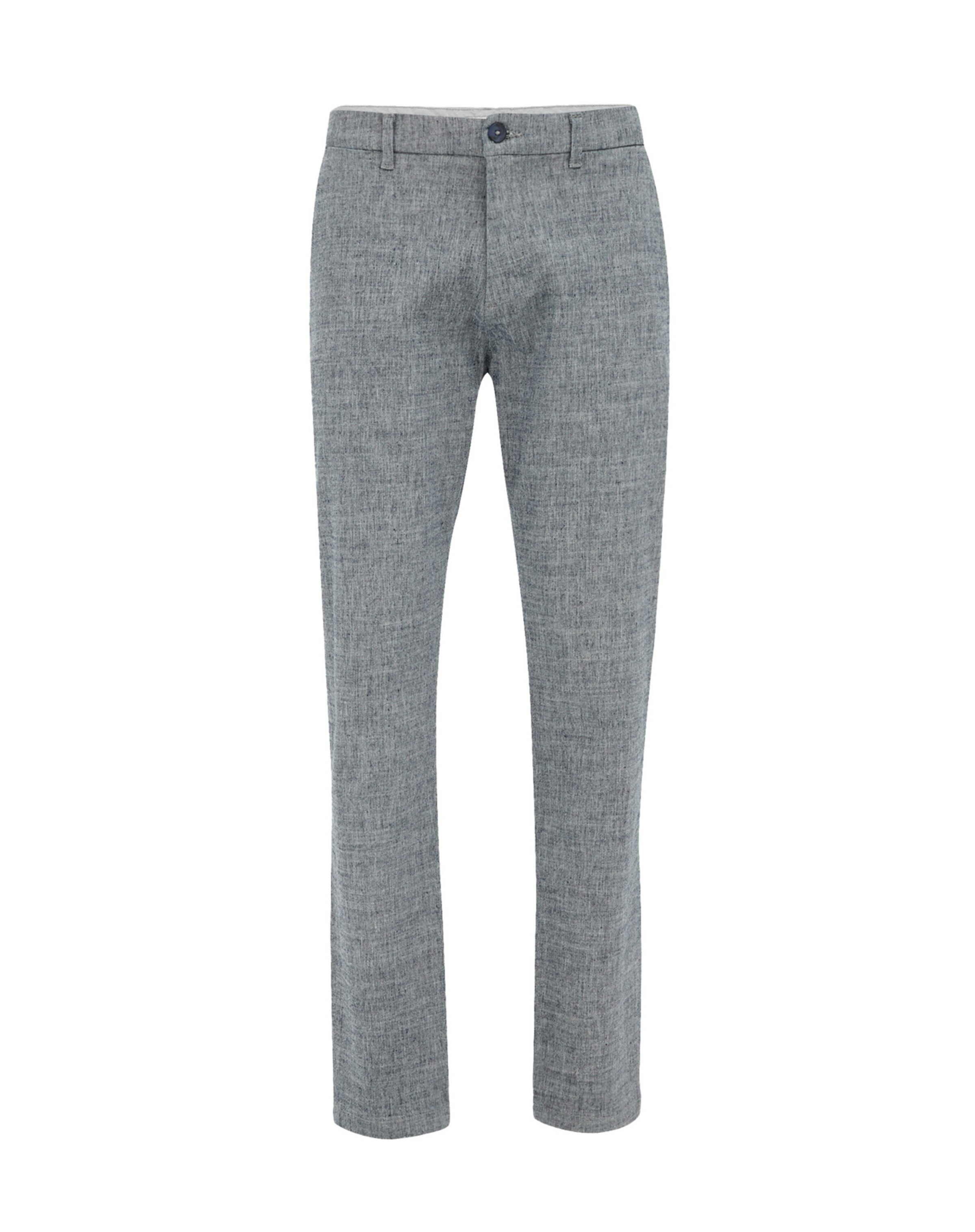 Coupe slim Pantalon chino WE Fashion en bleu : devant