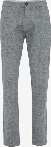 mėlyna WE Fashion Prigludęs „Chino“ stiliaus kelnės: priekis