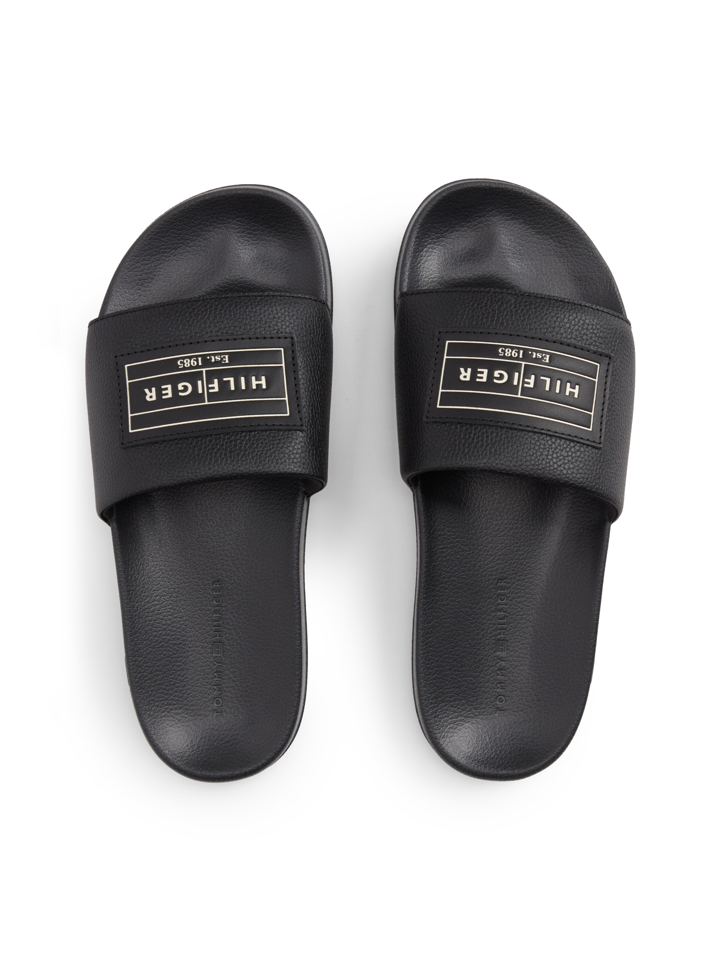 TOMMY HILFIGER - Zapatos abiertos en negro
