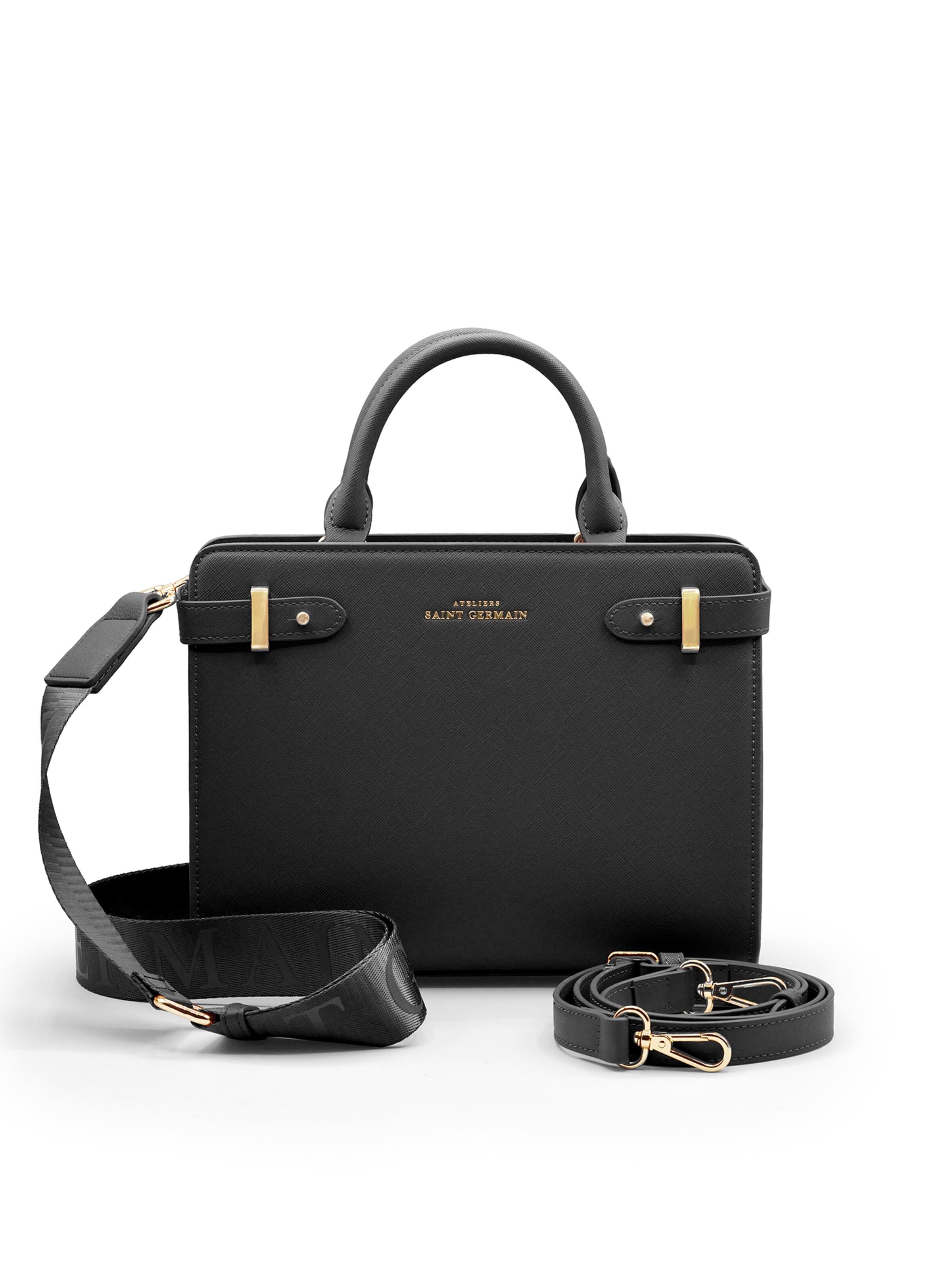 Ateliers Saint Germain - Malas de tiracolo 'MASSY' em preto: frente