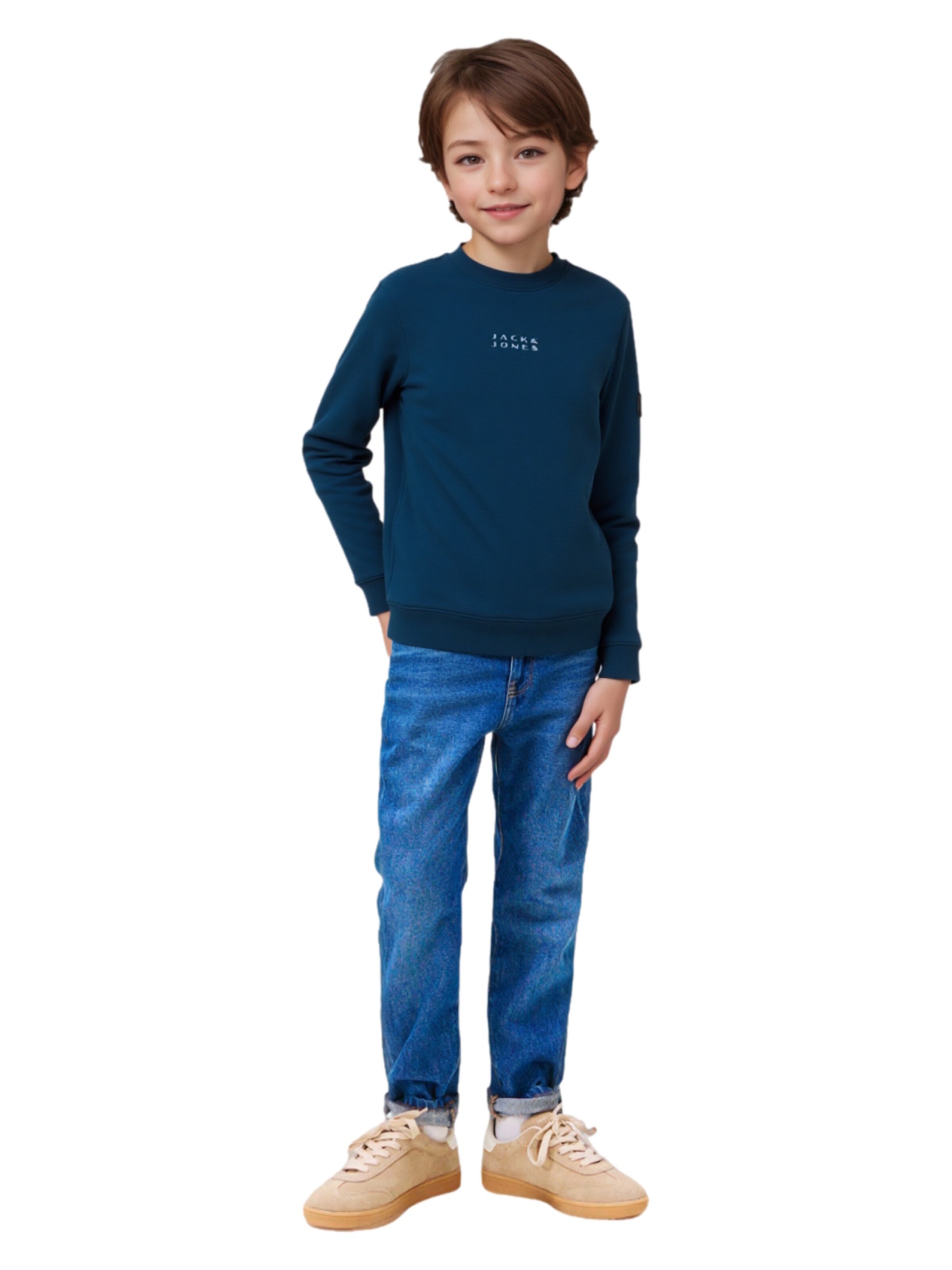 Sweat Jack & Jones Junior en bleu