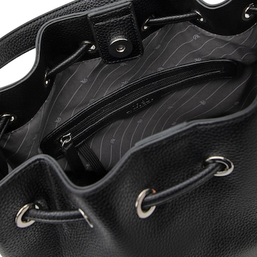 Borsa a sacco 'Rachelle' di L.CREDI in nero