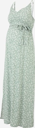 Vero Moda Maternity Robe 'EASY JOY' en vert / blanc cassé, Vue avec produit