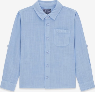 GUESS Hemd in Blau: Vorderseite