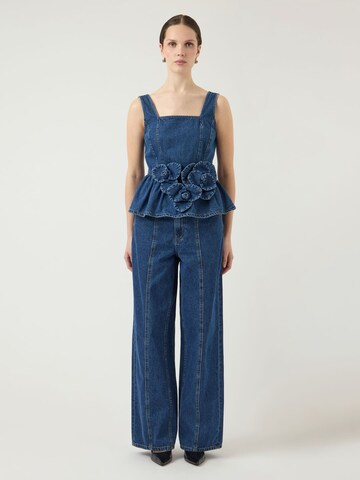Camicia da donna 'YASElsie' di YAS in blu