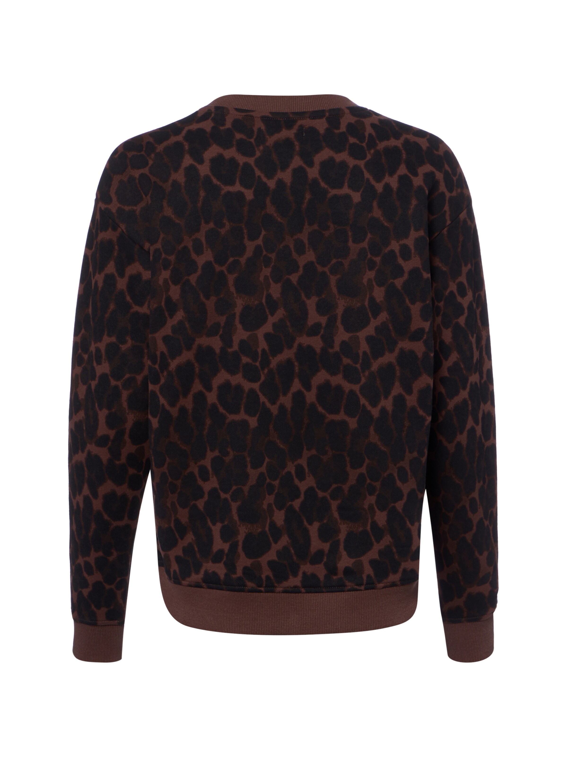Marie Lund Sweatshirt ' Nak ' in Bruin