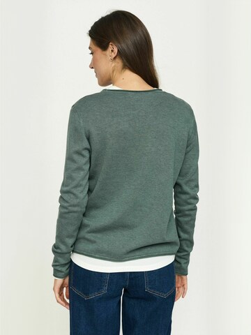 Pulover ' SRMarla ' de la Soft Rebels pe verde: spate