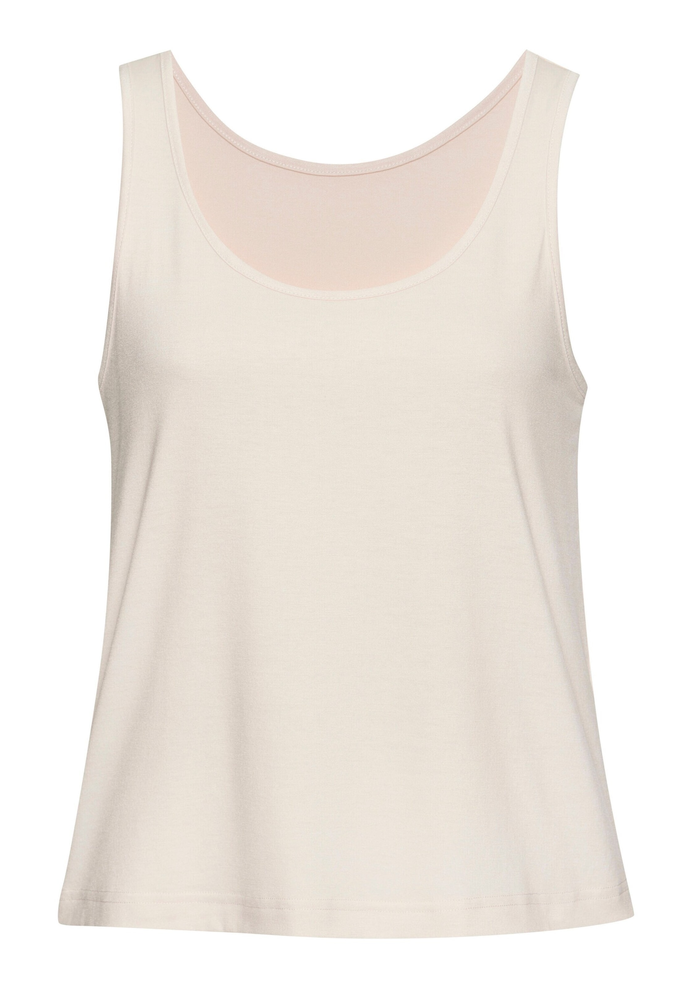 LASCANA Top in Beige: front