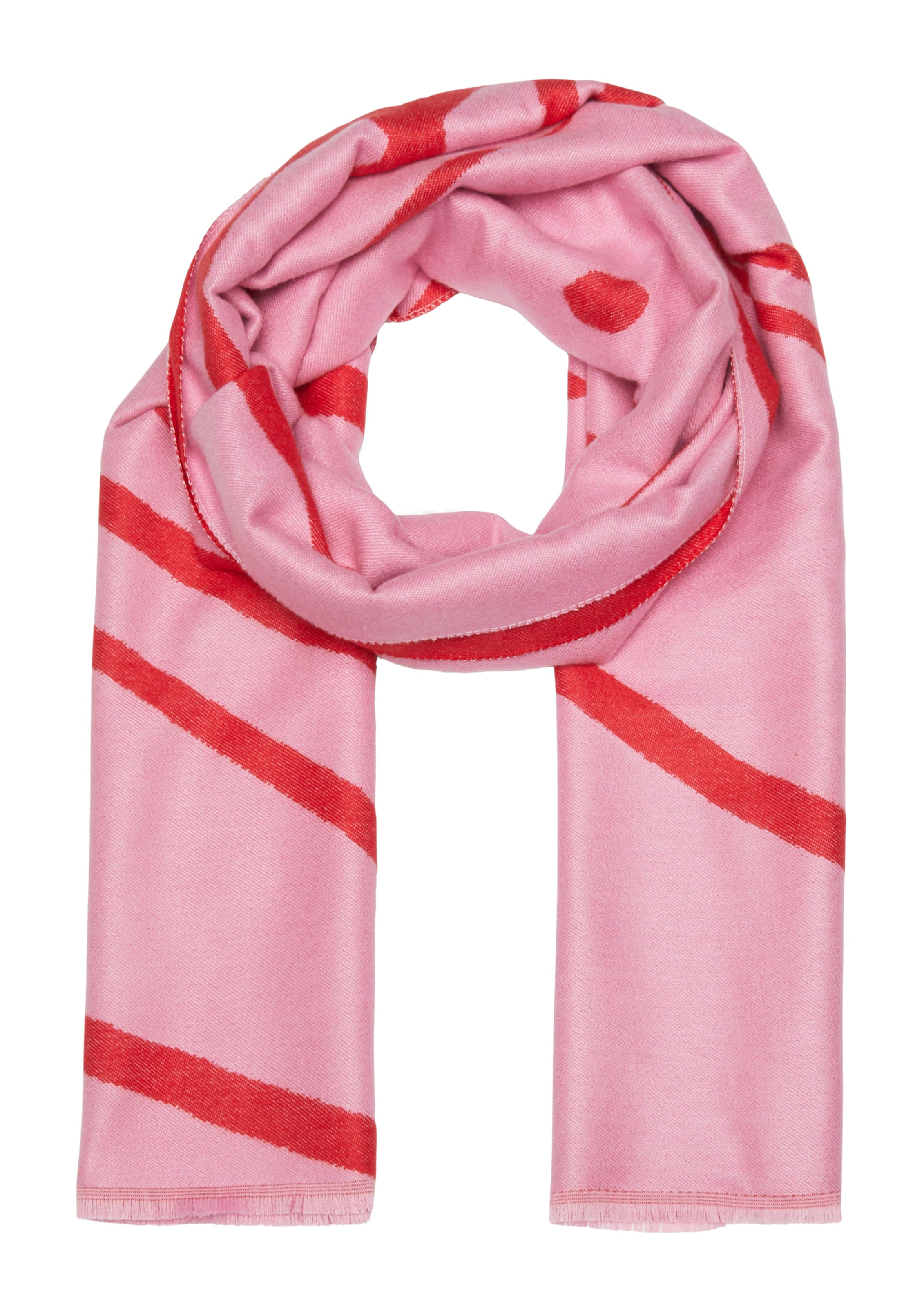 s.Oliver Sjaal in Roze: voorkant