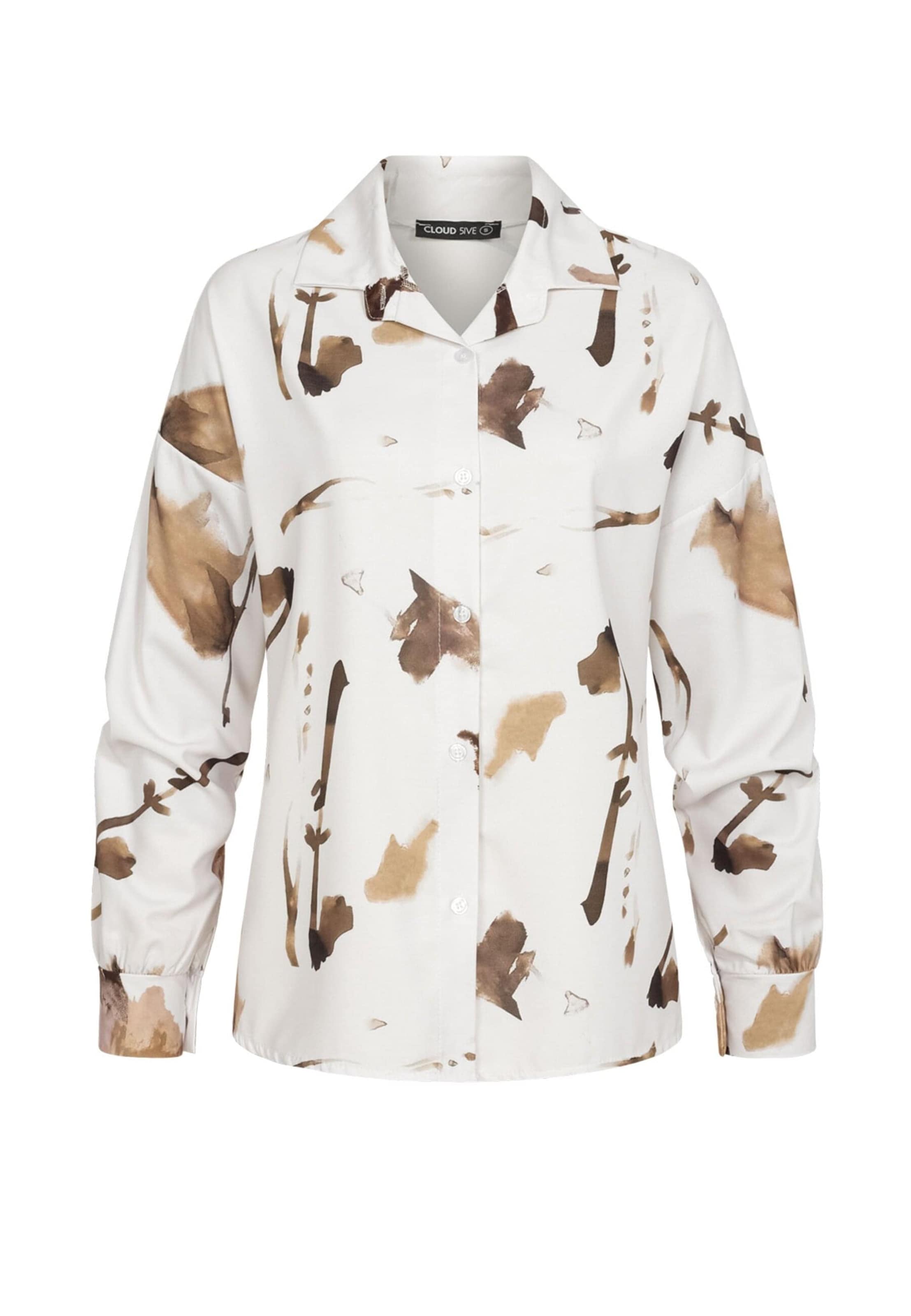 Cloud5ive Blouse in Beige: front