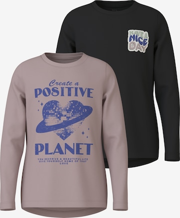 T-Shirt 'NKFVIX' NAME IT en violet : devant