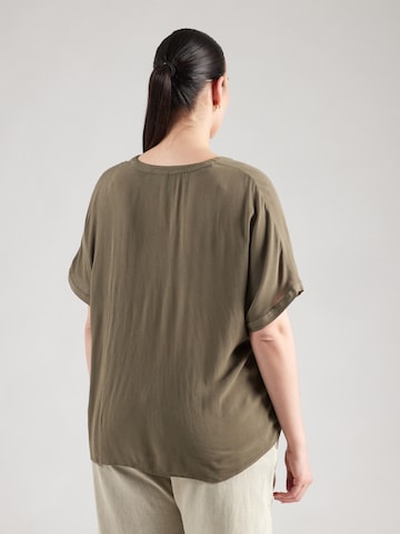 Vero Moda Curve Μπλούζα 'VMCBENTE' σε πράσινο