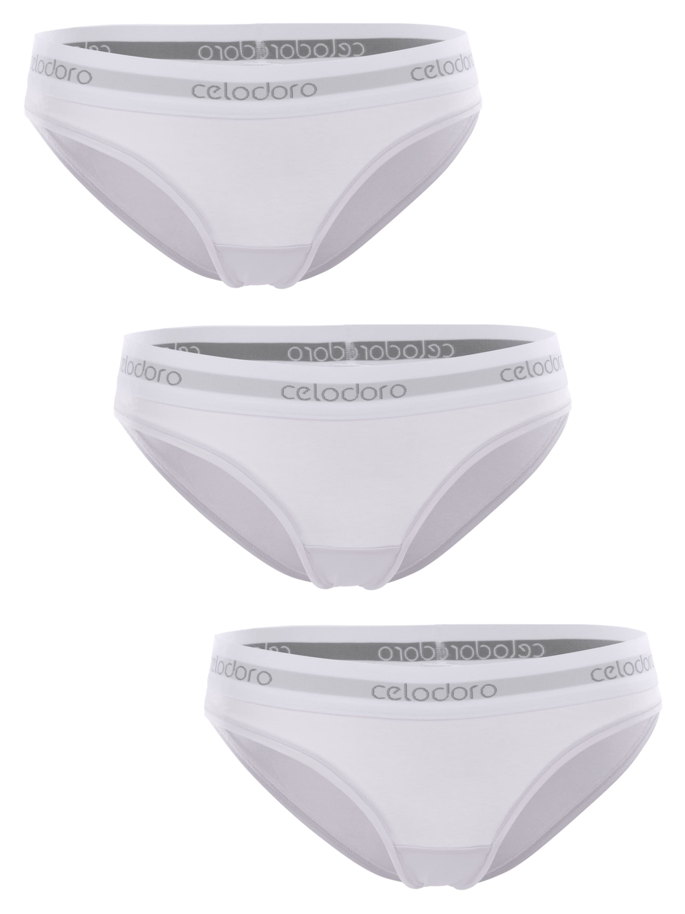 celodoro Slip 'Sport Comfort'‌‌‌‌‌ in Weiß: Vorderseite