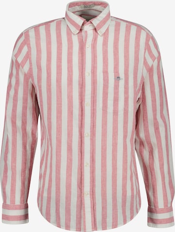 Chemise business GANT en rose : devant
