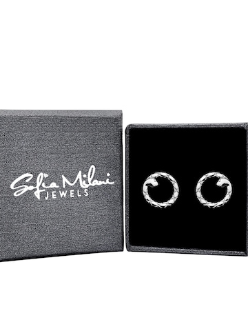 Sofia Milani Earrings 'Snake' in Silver