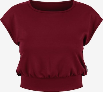 T-shirt ' Jorina ' Smilodox en rouge : devant