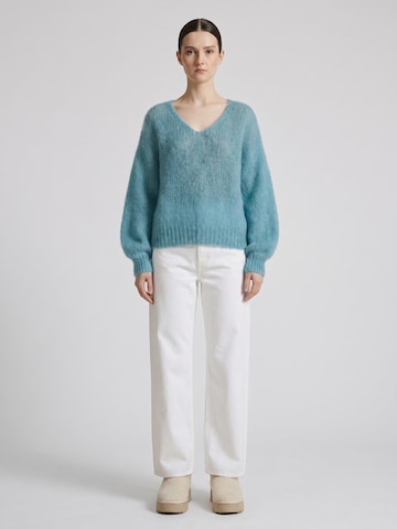 Pull-over oversize 'Milana Mohair' americandreams en bleu