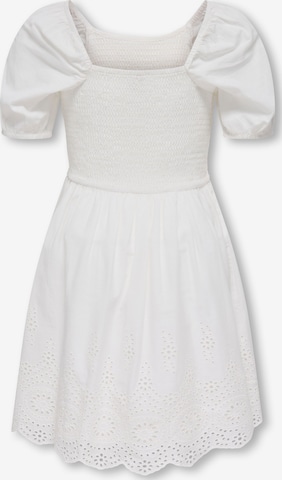 Robe 'KOGBONDI' ONLY GIRLS en blanc : devant