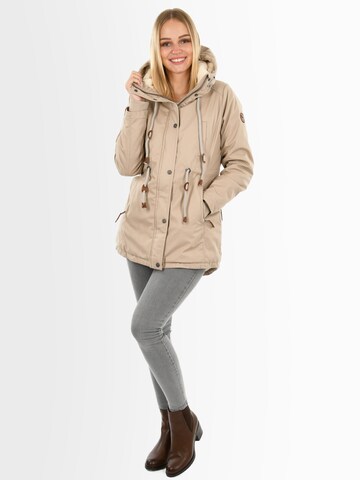 NAVAHOO Winterparka 'Ireliaa' in Beige