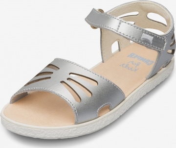 CAMPER Sandalen ' Miko ' in Zilver: voorkant