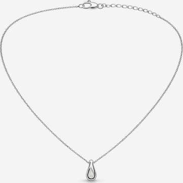 Pure Schmuck Kette 'Drop Luxury' in Silber: Vorderseite