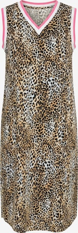 Angel of Style Dress in Brown: front