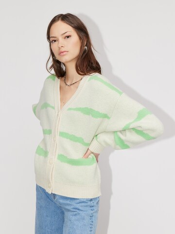 LeGer by Lena Gercke Knit Cardigan 'Floria' in Green