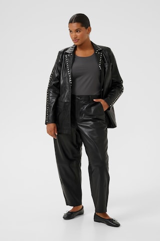 KAFFE CURVE Loosefit Broek 'Tera' in Zwart