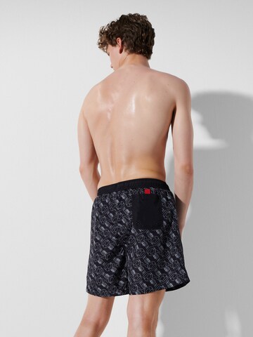 Karl Lagerfeld Badeshorts in Schwarz