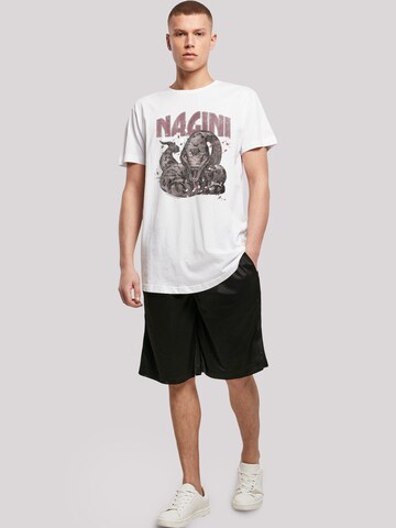 F4NT4STIC Shirt 'Harry Potter Nagini Splats' in White