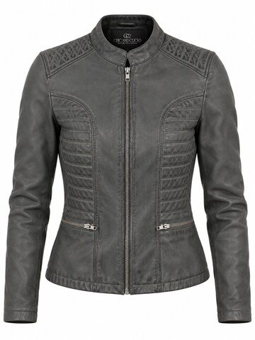 Chic and Clicks - Chaqueta de entretiempo 'Mira' en gris: frente