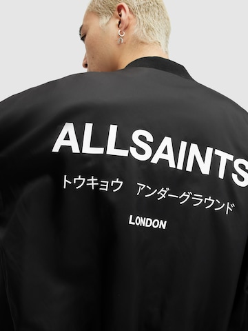 AllSaints Демисезонная куртка 'UNDERGROUND' в Черный
